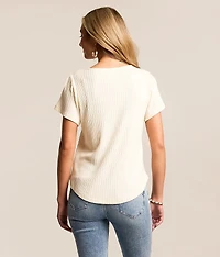 Ruby Twisted Keyhole Top