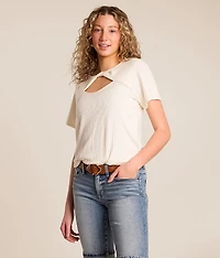 Ruby Twisted Keyhole Top