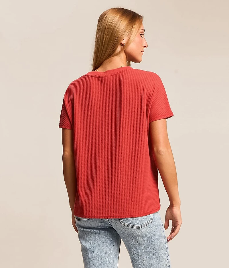Elliott Waffle Knit Top