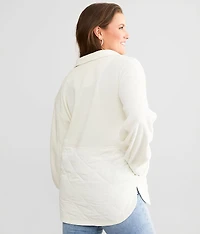 Jump Start Fleece Shacket