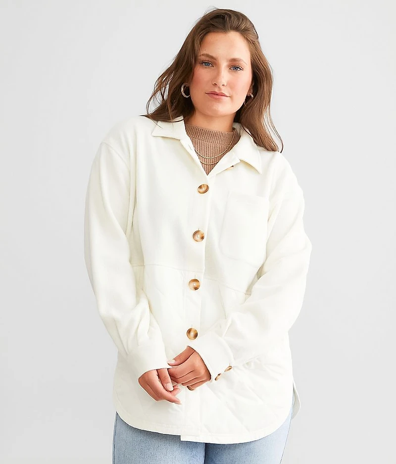 Jump Start Fleece Shacket