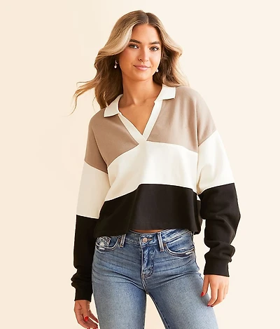 Active Player Collared Pullover