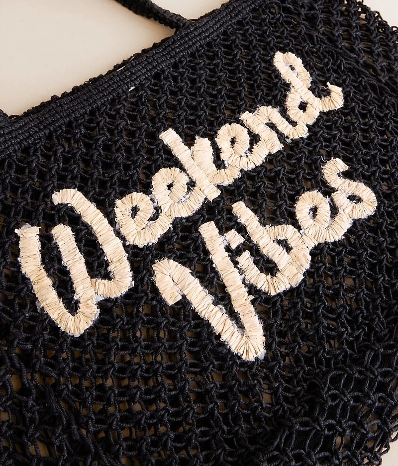 Weekend Vibes Jute Tote