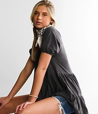 Ocean Tiered Tunic Top