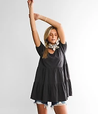 Ocean Tiered Tunic Top