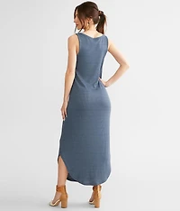 Ribbed Midi Dress