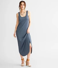 Ribbed Midi Dress
