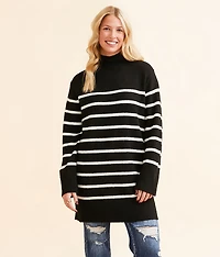 Fin Striped Tunic Sweater