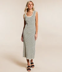 Gisele Striped Midi Dress