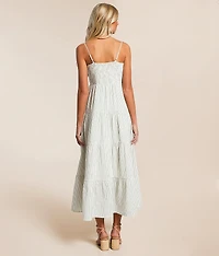 Balos Striped Maxi Dress