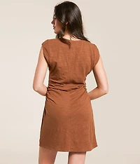 Camino Textured Mini Dress
