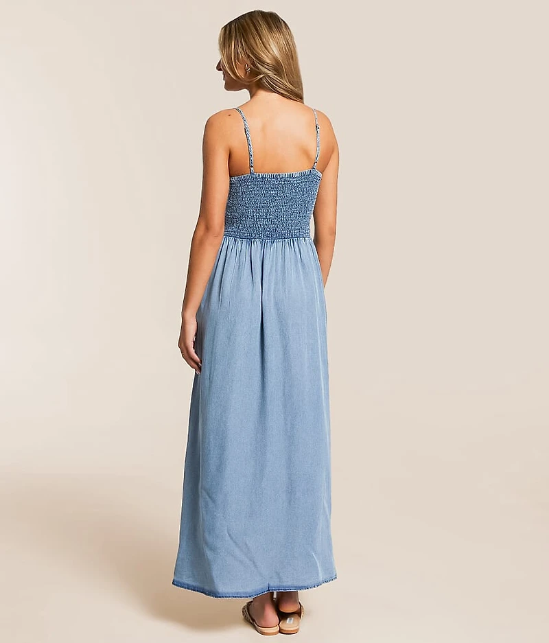 Bayside Chambray Midi Dress
