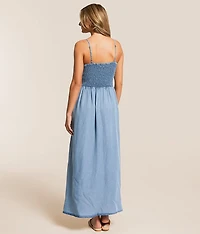 Bayside Chambray Midi Dress