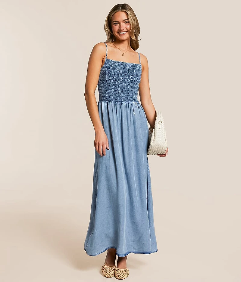 Bayside Chambray Midi Dress