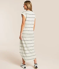 Calabasas Striped Midi Dress
