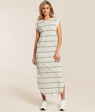 Calabasas Striped Midi Dress
