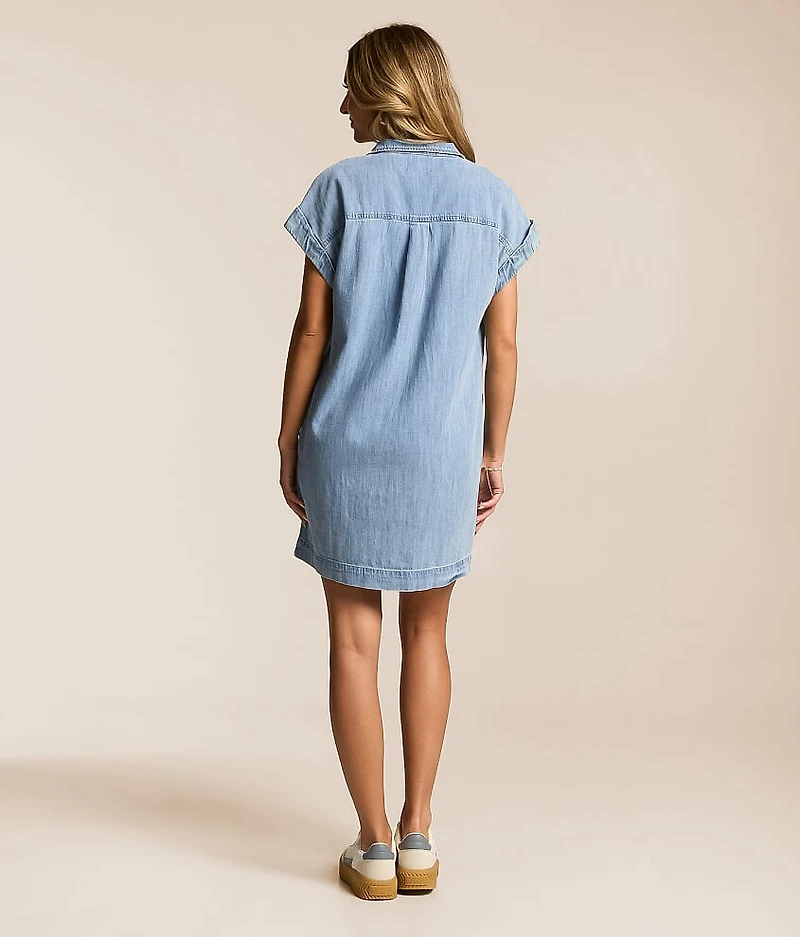 Napa Denim Mini Dress