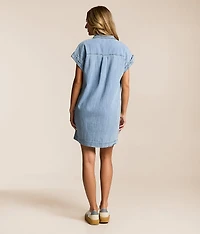 Napa Denim Mini Dress