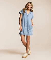 Napa Denim Mini Dress