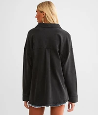 All Day Knit Denim Shirt