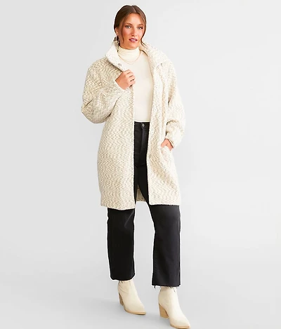 Connor Eyelash Knit Jacket
