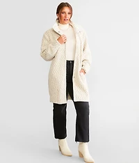 Connor Eyelash Knit Jacket