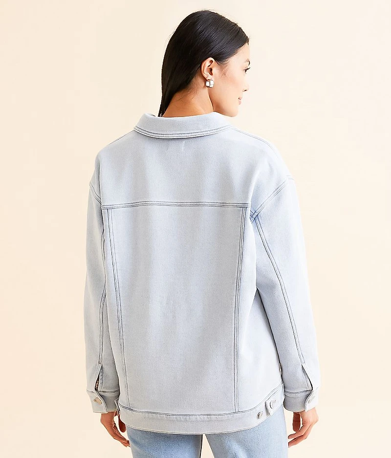 Miles Knit Denim Jacket
