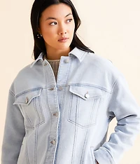 Miles Knit Denim Jacket