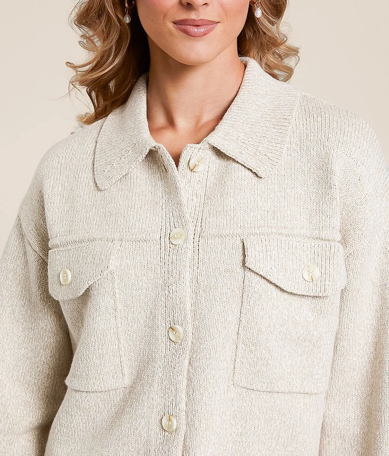 Cielo Cropped Cardigan Sweater