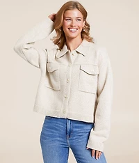 Cielo Cropped Cardigan Sweater