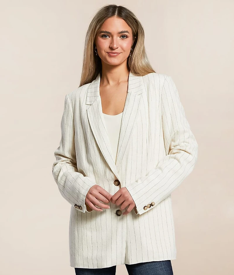 Livingstone Pinstripe Blazer