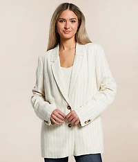 Livingstone Pinstripe Blazer