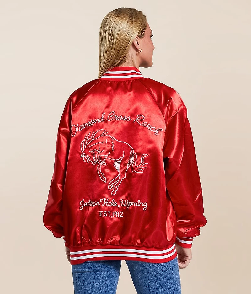 Rodeo Days Satin Retro Jacket
