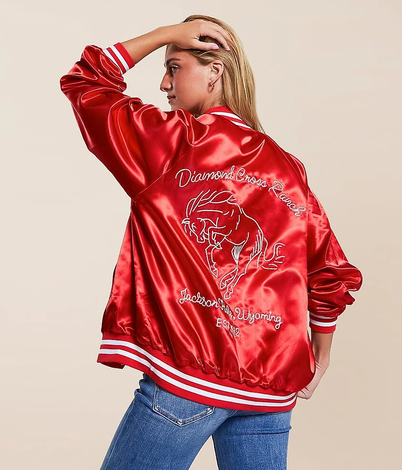 Rodeo Days Satin Retro Jacket