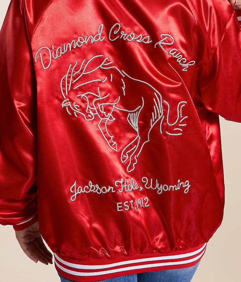 Rodeo Days Satin Retro Jacket