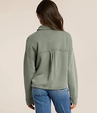 All Day Cropped Shacket