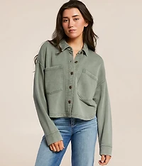 All Day Cropped Shacket