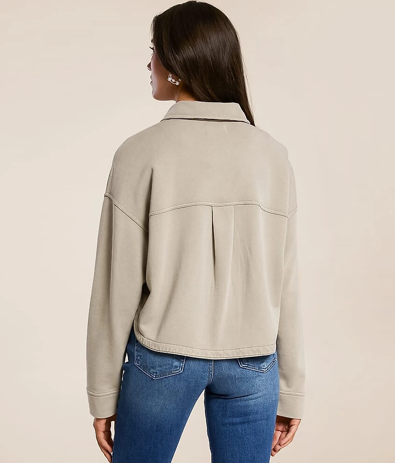 All Day Cropped Shacket