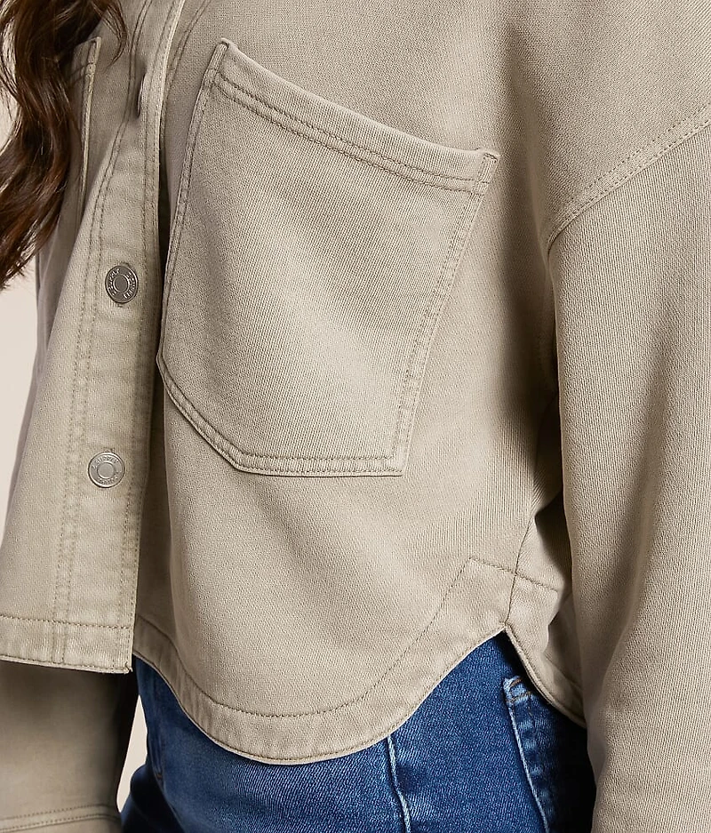 All Day Cropped Shacket