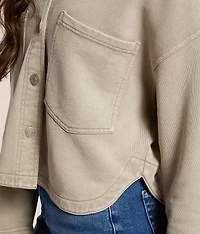 All Day Cropped Shacket