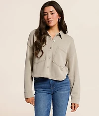 All Day Cropped Shacket