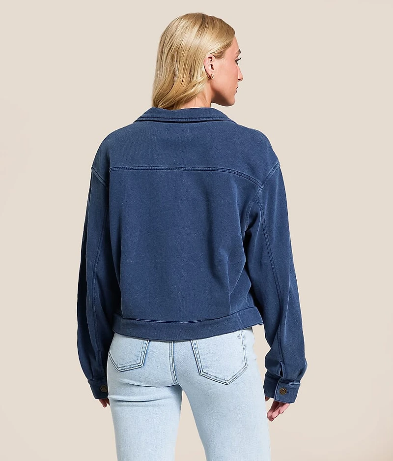 Heritage Knit Denim Jacket