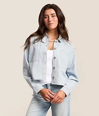 Erin Railroad Cropped Jacket