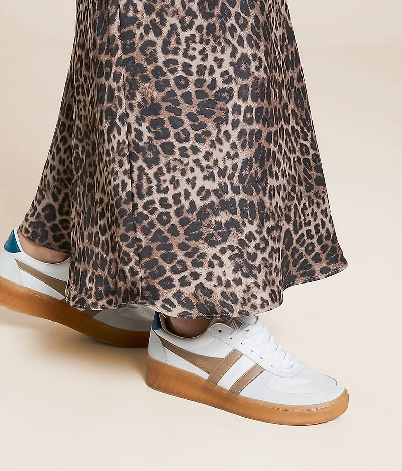 Leopard Europa Maxi Skirt