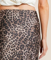 Leopard Europa Maxi Skirt