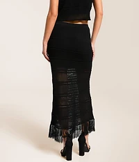Flynn Fringe Midi Skirt