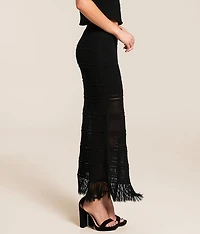 Flynn Fringe Midi Skirt