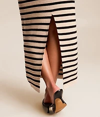 Emori Striped Maxi Skirt