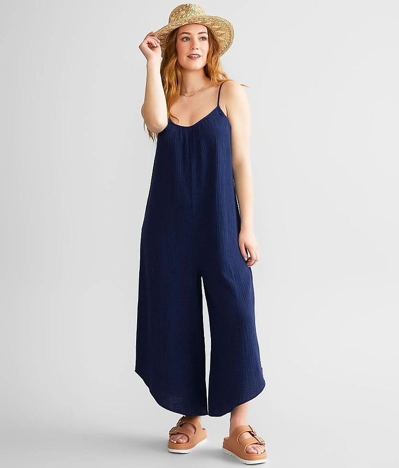 The Flared Gauze Jumpsuit