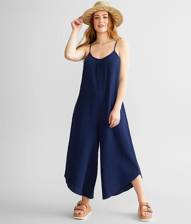 The Flared Gauze Jumpsuit